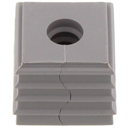 Conta-Clip Small Sealing Sleeve, 17.7 mm. H x 20.3 mm. W x 20.3 mm. L, Thermoplastic Elastomer 28568.6